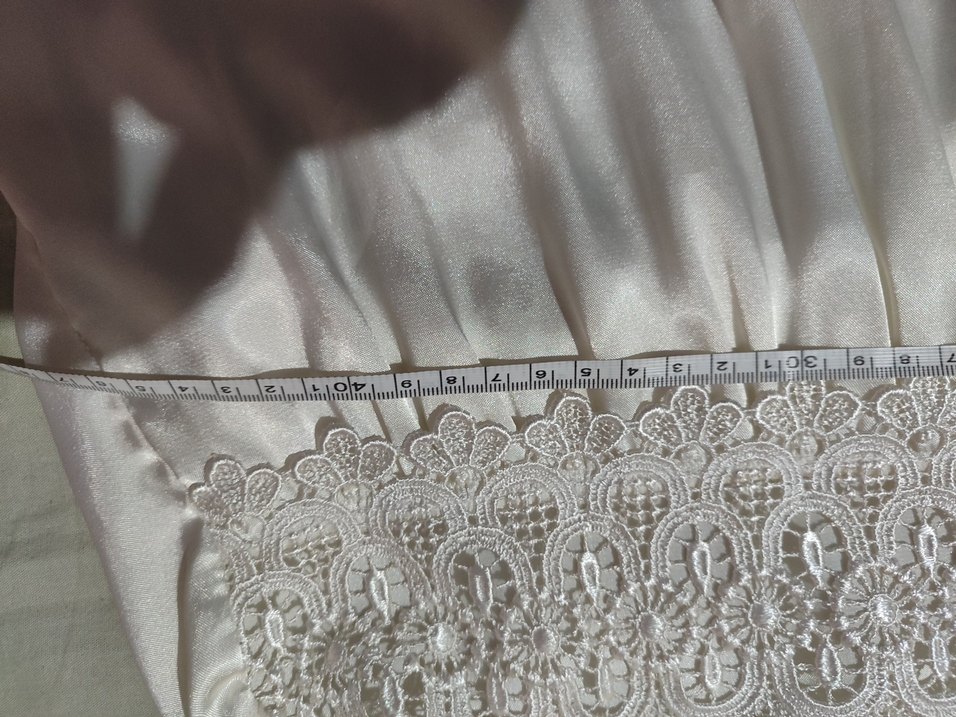 Uzun Beyaz Nakışlı Bohem Kadın Gecelik ve Sabahlık - Görsel 2