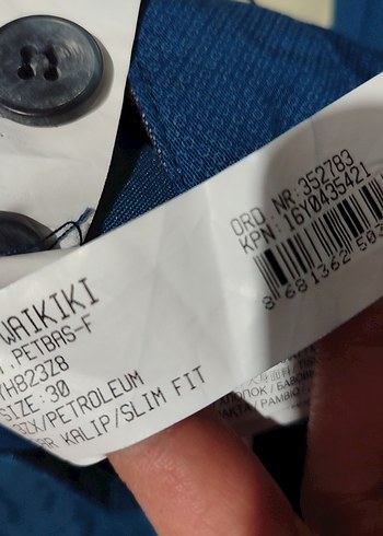 Mavi Regular Fit Erkek Pantolon - Görsel 6