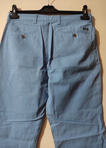 Erkek Mavi Regular Fit Denim Pantolon - Görsel 4