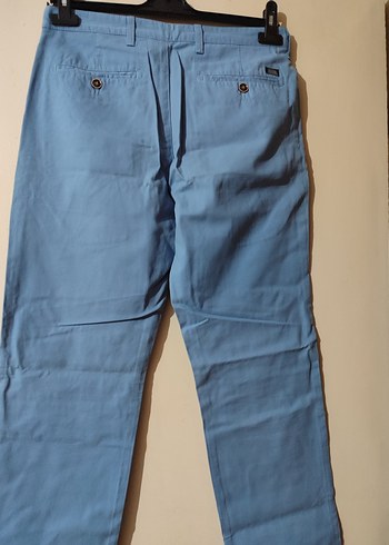 Erkek Mavi Regular Fit Denim Pantolon - Görsel 5