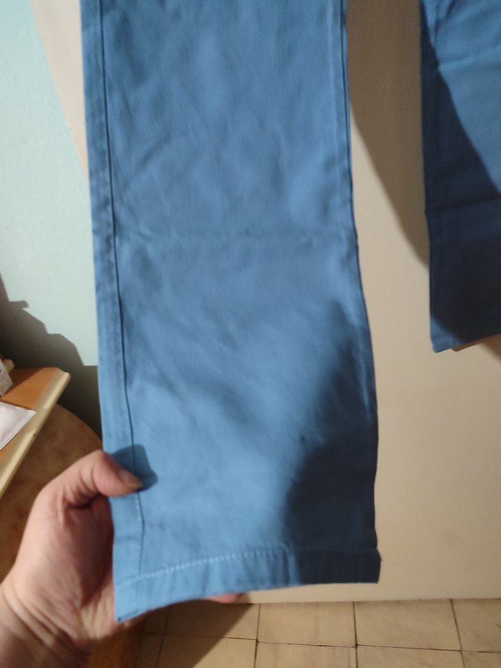 Erkek Mavi Regular Fit Denim Pantolon - Görsel 2
