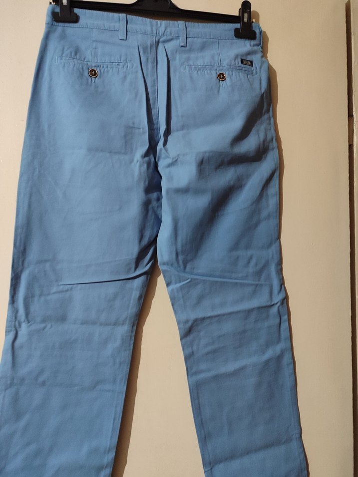 Erkek Mavi Regular Fit Denim Pantolon - Görsel 5