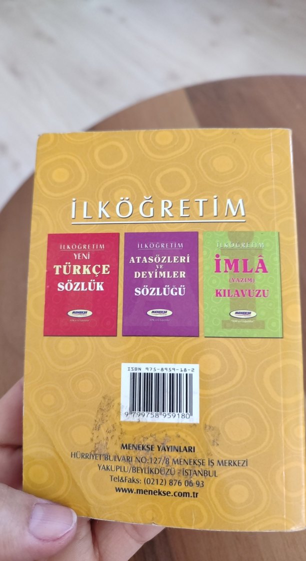 İlköğretim İngilizce-Türkçe Sözlük - Görsel 4