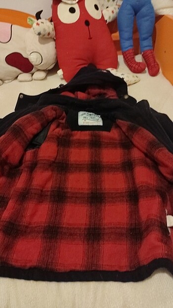 Kalın kaşe kaban - Görsel 5