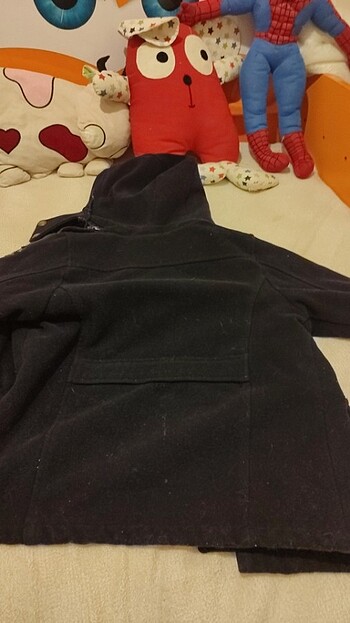 Kalın kaşe kaban - Görsel 8