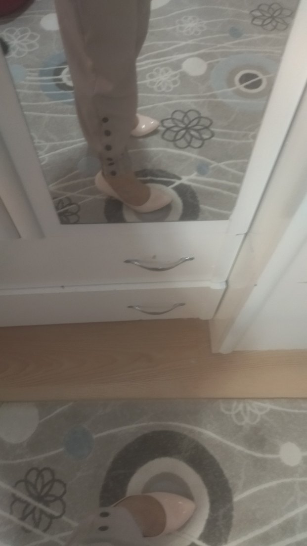 Gri Stiletto Topuklu Kadın Sandalet - Görsel 4