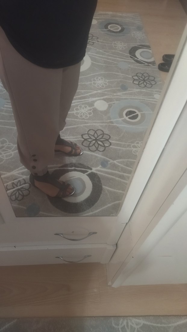 Gri Stiletto Topuklu Kadın Sandalet - Görsel 2
