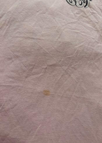 xs Beden Pembe Baskılı Kısa Kollu Tişört