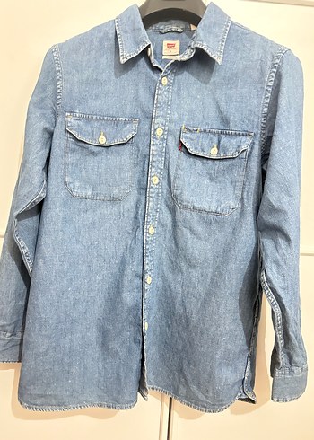 Levis Mavi Denim Erkek Gomlek
