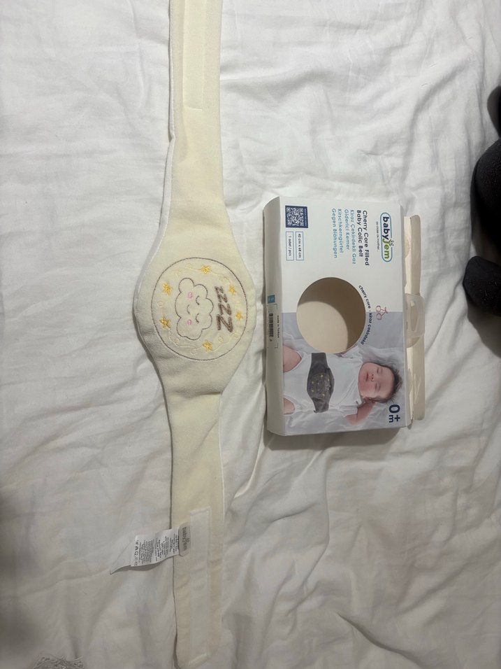 Bebekler için Kiraz Çekirdekli Bebek Kemer - Görsel 3