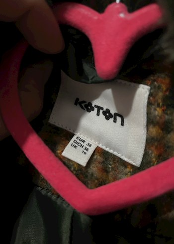 Kahverengi Kürklü Kadın Midi Kaban - Görsel 5