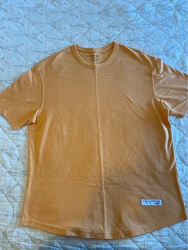 Bershka turuncu erkek tshirt