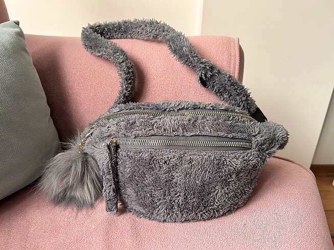 Peluş Bel Çantası