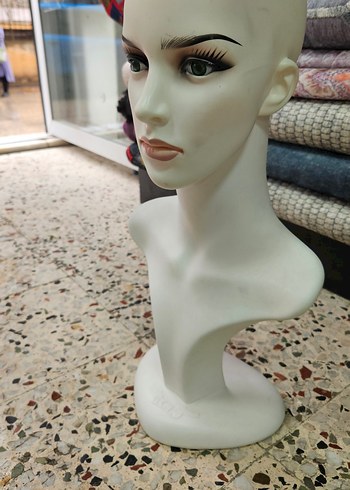 Beyaz Seramik Avant-Garde Saç Aksesuarı - Görsel 2