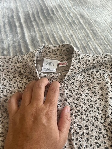 Zara Zara Leopar elbise