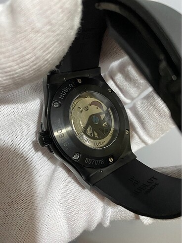  Beden siyah Renk Hublot Classic Fusion Otomatik Mekanizma