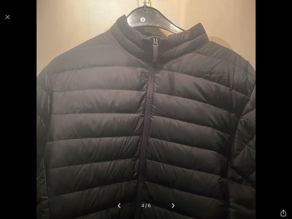 Orijinal Uniqlo ultra light puffer mont - Görsel 5