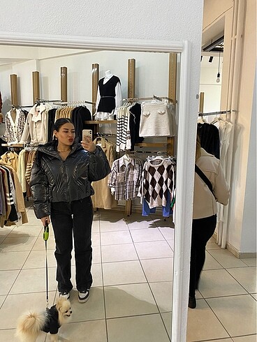 Zara şişme mont