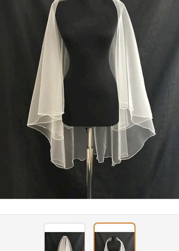 38 beden helenistik model Uzun Kollu Straplez A Kesim Gelinlik - Görsel 9