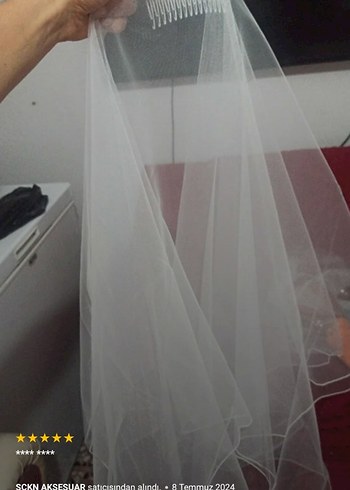 38 beden helenistik model Uzun Kollu Straplez A Kesim Gelinlik - Görsel 7