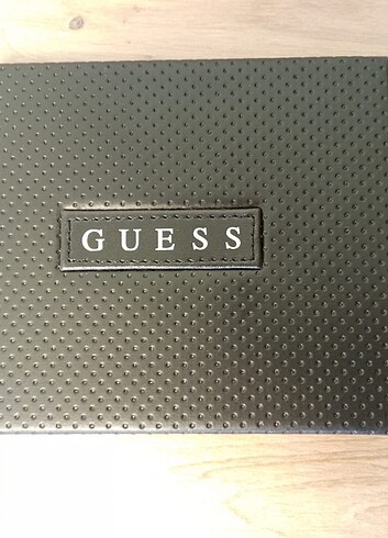 Guess orijinal hakiki deri erkek cüzdanı siyah - Görsel 8