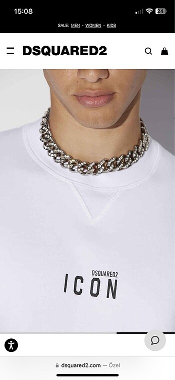 m Beden Dsquared2 Mini Icon Sweatshirt