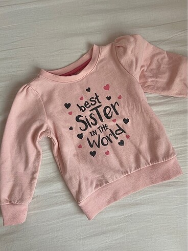 Kız bebek sweatshirt