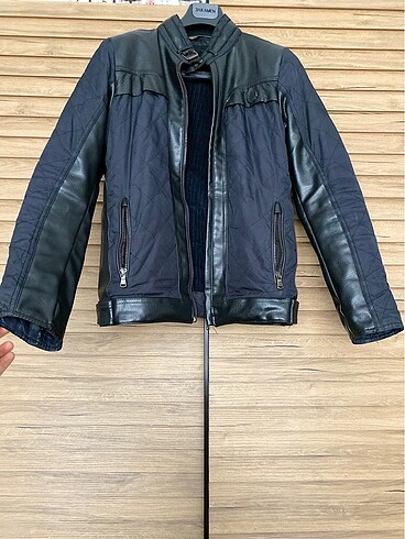 Armani Jeans ORJİNAL ERKEK DERİ MONT