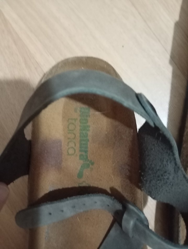 Tokalı erkek  sandalet haki rwnk - Görsel 3