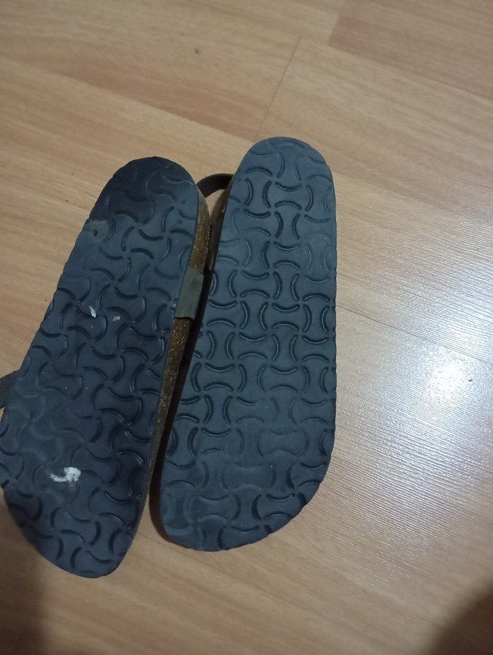 Tokalı erkek  sandalet haki rwnk - Görsel 4