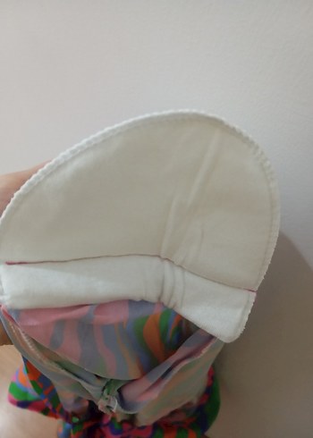 Renkli Tie-Dye Mini Kadın Elbise - Görsel 4