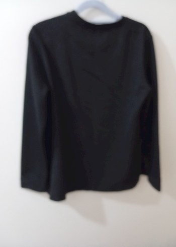 Gri Siyah Baskılı Hamile Uzun Kollu Tişört - Görsel 5