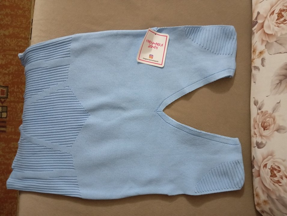 Mavi Pastel triko - Görsel 3