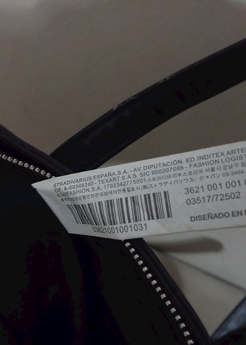 Siyah Deri Kadın Çanta Tokalı - Görsel 2