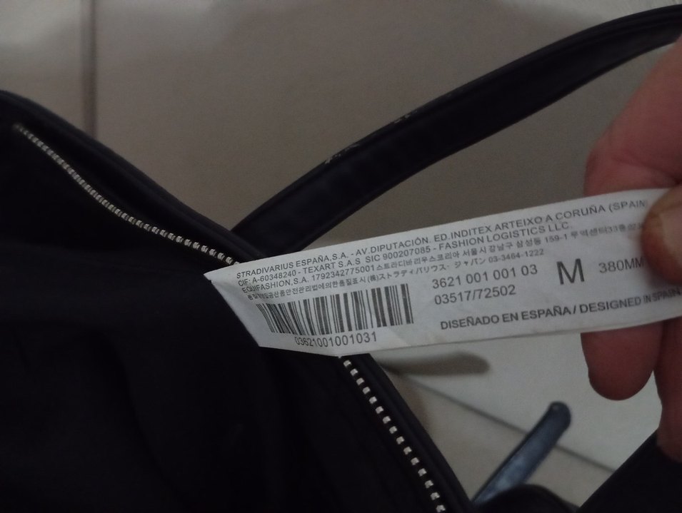 Siyah Deri Kadın Çanta Tokalı - Görsel 2