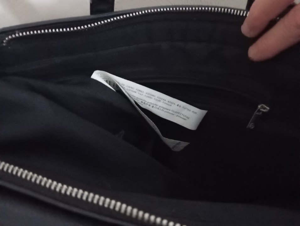 Siyah Deri Kadın Çanta Tokalı - Görsel 3