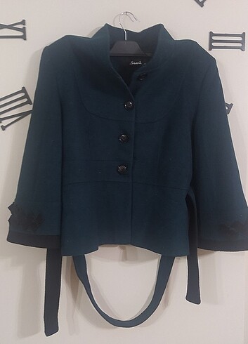 Kaşe kısa kaban - Görsel 6