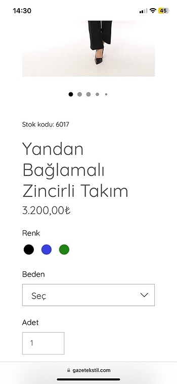 Diğer Tunik Pantolon Takım