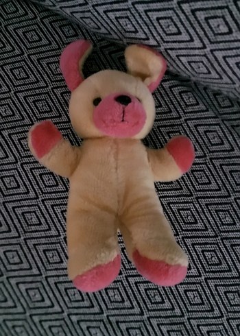 Pastel Pembe Peluş Oyuncak Ayıcık