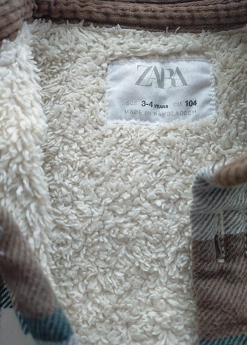 4 Yaş Beden zara erkek çocuk kışlık ceket