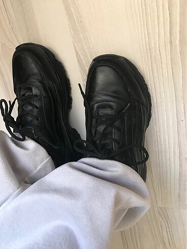 Deichmann Graceland siyah spor ayakkabı