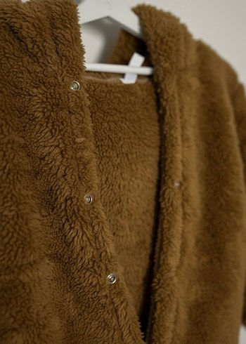 Sıcacık Peluş Bebek Tulumu - Görsel 3