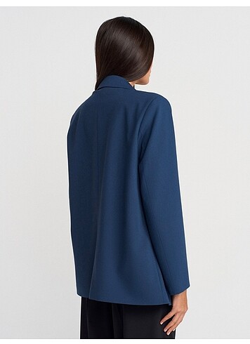 Dilvin Dilvin Blazer Ceket Lacivert
