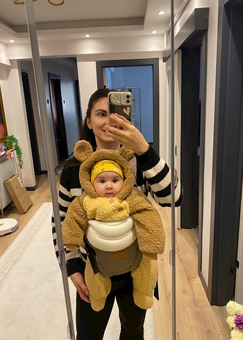 Kahverengi Bebek Taşıyıcı , Bebek Kanguru - Görsel 4