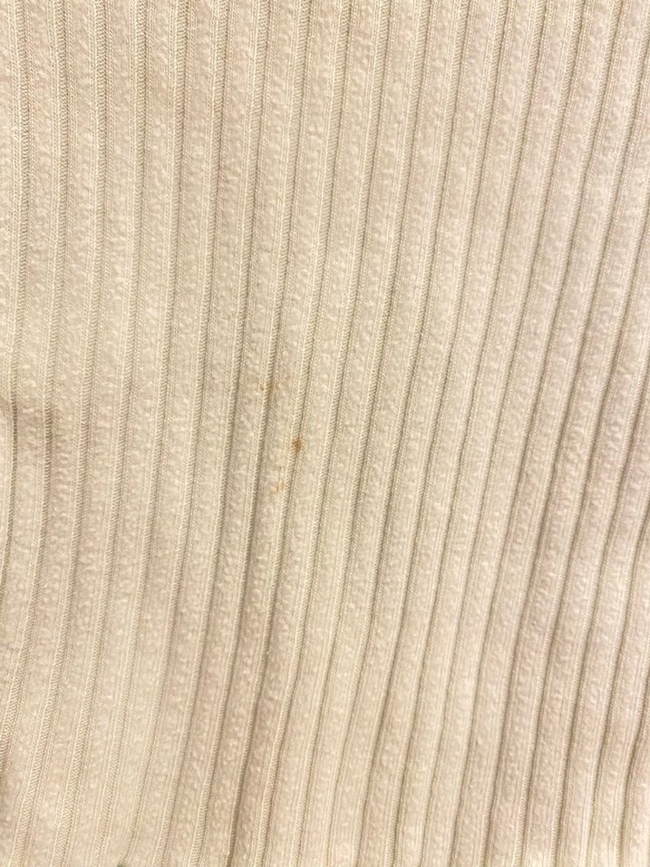 Nakışlı Beyaz Örgü Bebek Kız Takım - Görsel 5