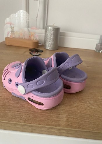 Kız Çocuk Pembe crocs Terlik 20-21 no - Görsel 3
