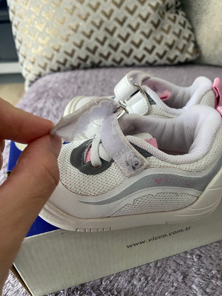 Kız Çocuk Beyaz Spor Ayakkabı VİCCO Orijinal - Görsel 5