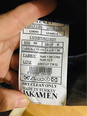 50 Beden Sarar. Ayyıldız jakamen