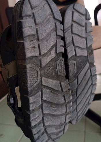 Kemerli Erkek Çocuk Kamuflaj Terlik - Görsel 5