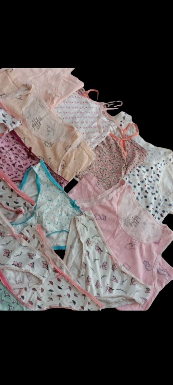 Çocuk Nakışlı Mini Renkli İç Çamaşırı Seti - Görsel 3